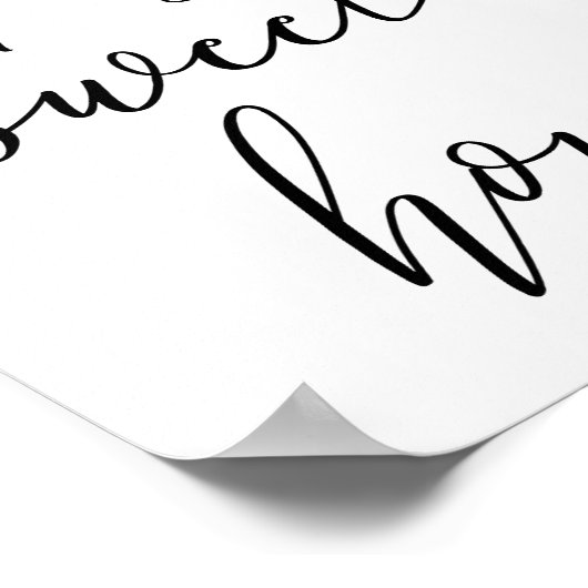 Thuiszoet Poster (Hoek)