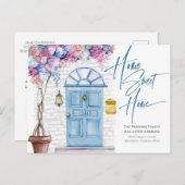 Thuiszoete startpunt We hebben de deur van de Wate Briefkaart (Voorkant / Achterkant)