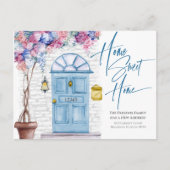 Thuiszoete startpunt We hebben de deur van de Wate Briefkaart (Voorkant)