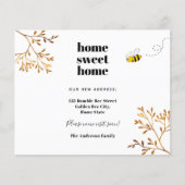 Thuiszoete teeltwieken met hommel: bewegende meded flyer (Voorkant)