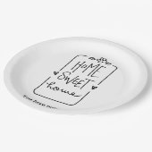 thuiszoete tehuis, papieren Bord Napkins (Gekanteld)