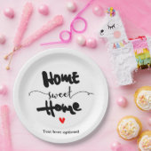 thuiszoete tehuis, papieren Bord Napkins (Feest)