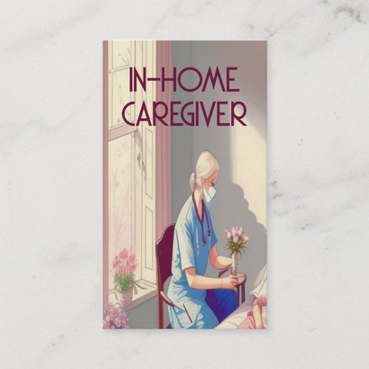 Thuiszorgverlener Visitekaartje (Voorkant)