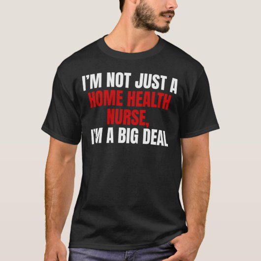 Thuiszorgverpleegster T-shirt (Voorkant)