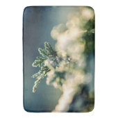 Thuja Winter Ice Crystals Badmat (Voorkant Verticaal)