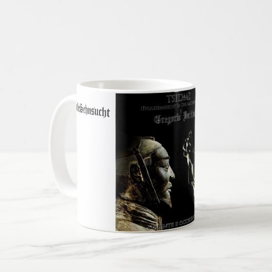 ThuleSehnsucht and Gregorio Bardini Black Mug Koffiemok (Voorkant links)