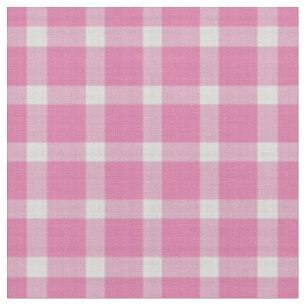 Thuliaans roze geruite ruit stof