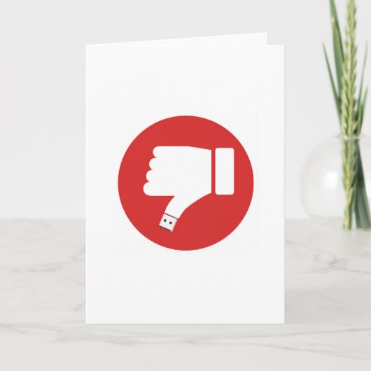 THUMB DRIVE  KAART (Voorkant)