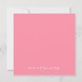 Thumb Print Heart | Datum opslaan Save The Date (Achterkant)