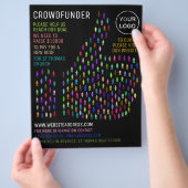 Thumb Signal Design, Crowdfunder, Crowdfunding Flyer (Hand)