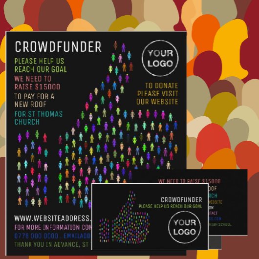 Thumb Signal Design, Crowdfunder, Crowdfunding Flyer