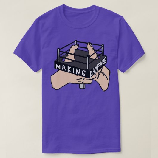 Thumb Wrasslin T-shirt (Design voorkant)
