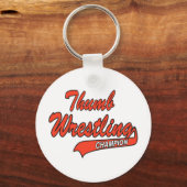 Thumb Wrestler Gift Sleutelhanger (Voorkant)