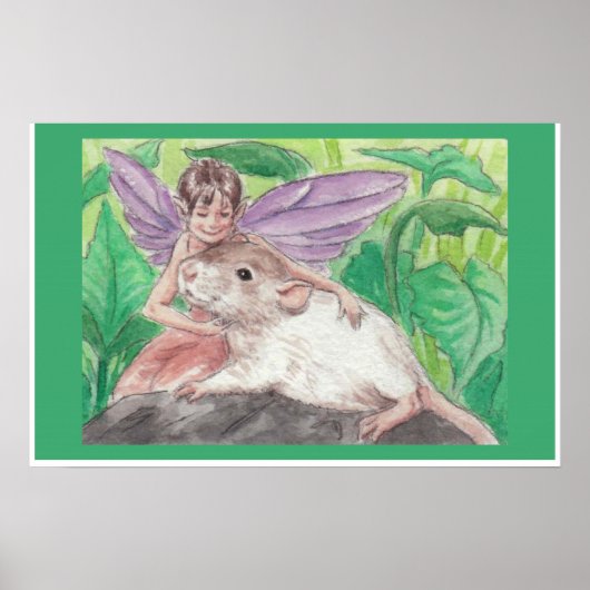 Thumbalina en de Rat Poster (Voorkant)