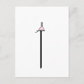 Thumbelina Briefkaart (Voorkant)