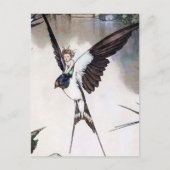 Thumbelina by W Heath Robinson Briefkaart (Voorkant)