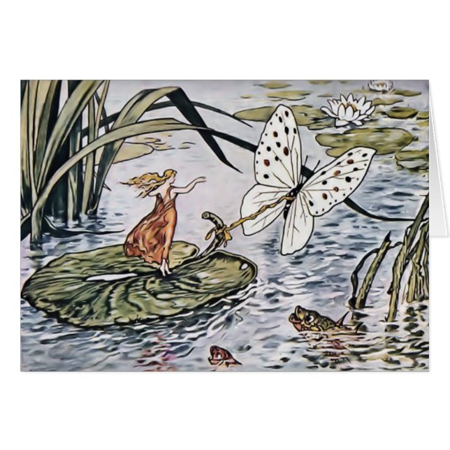 Thumbelina Card (Voorkant Horizontaal)