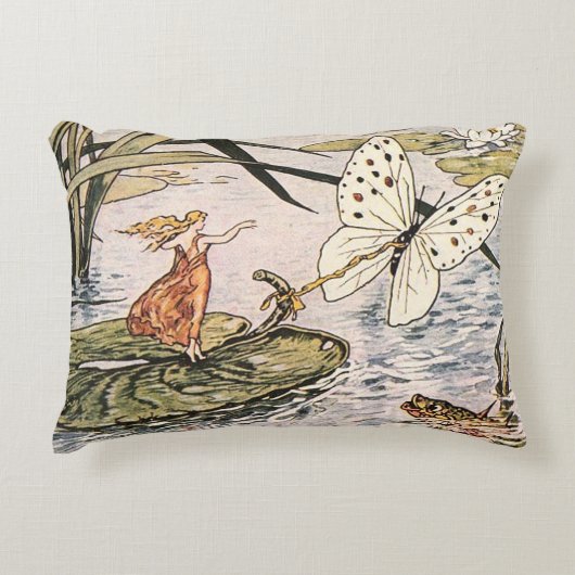  "Thumbelina" Decoratief Kussen (Voorkant)