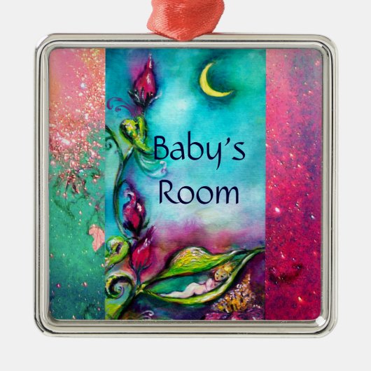 THUMBELINA DEUR HANGER METALEN ORNAMENT (Voorkant)