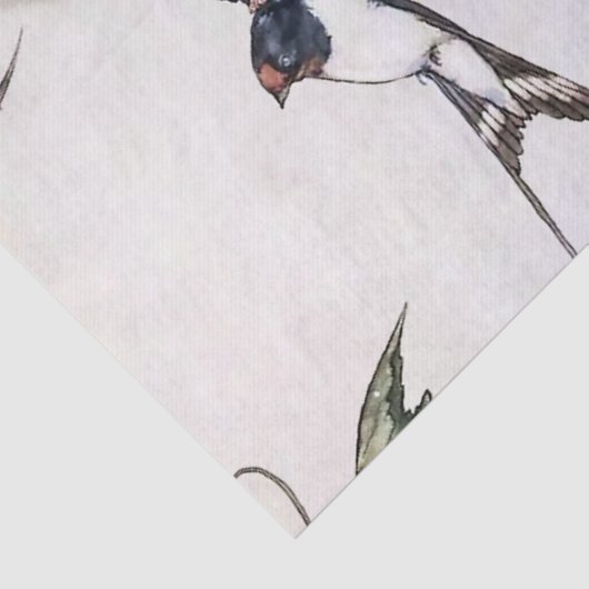 Thumbelina door W Heath Robinson Tissuepapier (Detail)