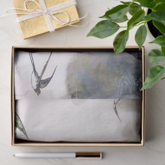 Thumbelina door W Heath Robinson Tissuepapier (Geschenk)