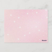 Thumbelina en Prince Fairy Tale Briefkaart (Achterkant)