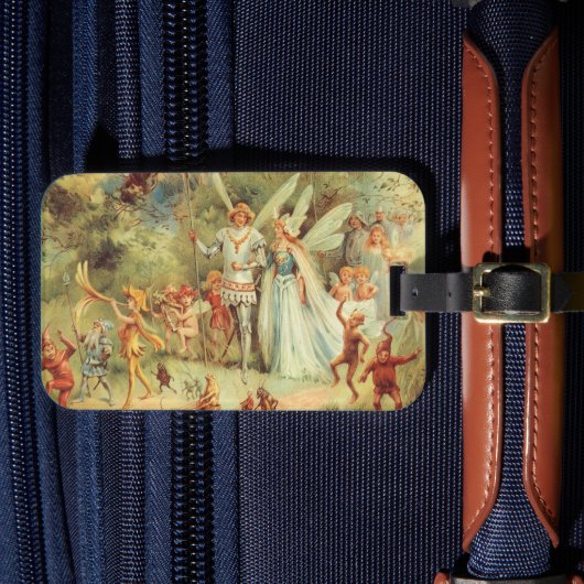 Thumbelina en Prince Wedding,  feiharde tales Bagagelabel (Voorkant Insitu 4)