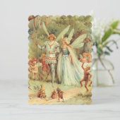 Thumbelina en Prince Wedding,  feiharde tales Kaart (Staand voorkant)