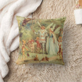 Thumbelina en Prince Wedding,  feiharde tales Kussen (Deken)