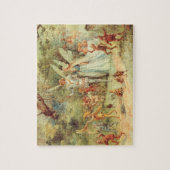 Thumbelina en Prince Wedding,  feiharde tales Legpuzzel (Verticaal)