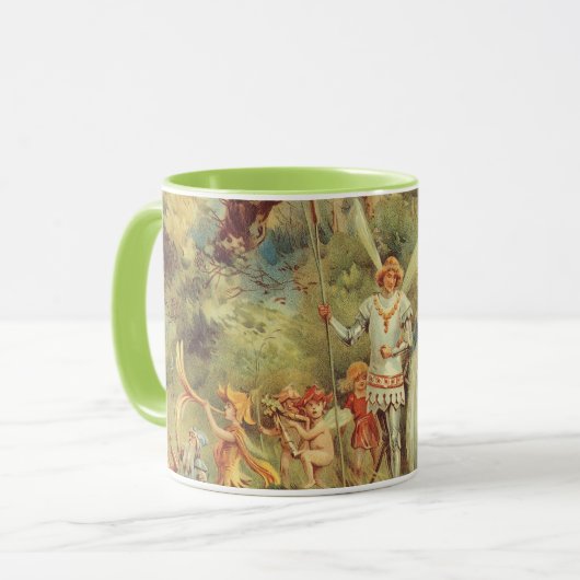 Thumbelina en Prince Wedding,  feiharde tales Mok (Voorkant links)