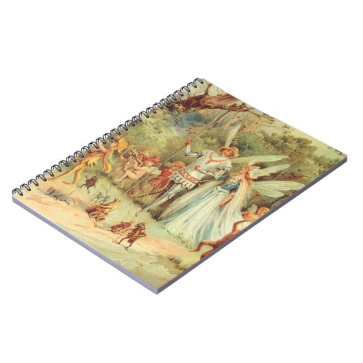 Thumbelina en Prince Wedding,  feiharde tales Notitieboek (Linkerzijde)