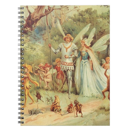 Thumbelina en Prince Wedding,  feiharde tales Notitieboek (Voorkant)