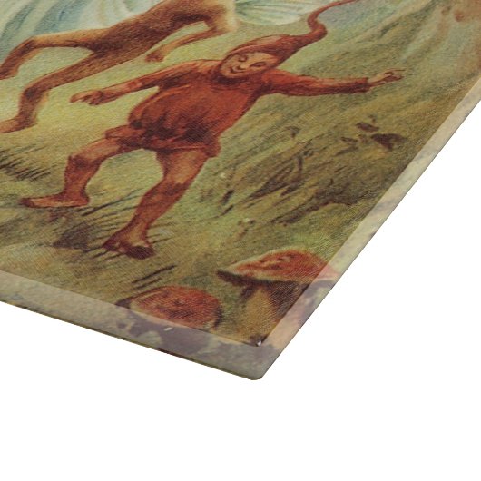 Thumbelina en Prince Wedding,  feiharde tales Snijplank (Hoek)