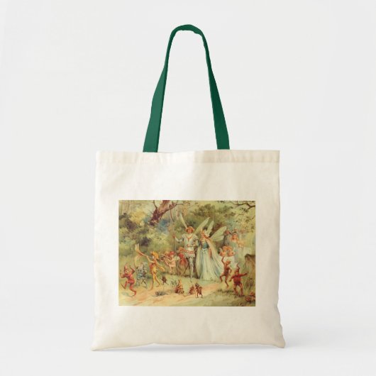 Thumbelina en Prince Wedding,  feiharde tales Tote Bag (Voorkant)