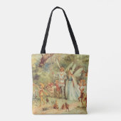 Thumbelina en Prince Wedding,  feiharde tales Tote Bag (Achterkant)