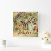 Thumbelina en Prince Wedding,  feiharde tales Vierkante Klok (Huis)