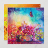 THUMBELINA, FLOWER BASKET EN BUTTERFLES (Voorkant / Achterkant)