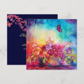 THUMBELINA, FLOWER BASKET EN BUTTERFLES AANKONDIGING (Voorkant / Achterkant)