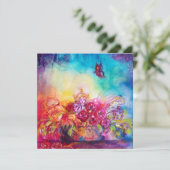 THUMBELINA, FLOWER BASKET EN BUTTERFLES AANKONDIGING (Staand voorkant)