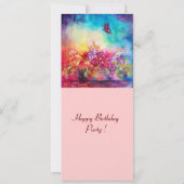 THUMBELINA, FLOWER BASKET EN BUTTERFLES AANKONDIGING (Achterkant)