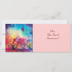 THUMBELINA, FLOWER BASKET EN BUTTERFLES AANKONDIGING