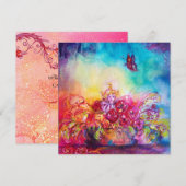 THUMBELINA, FLOWER BASKET EN BUTTERFLES AANKONDIGING (Voorkant / Achterkant)