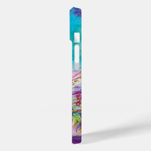 THUMBELINA, FLOWER BASKET EN BUTTERFLES Case-Mate iPhone CASE (Achterkant / Links)