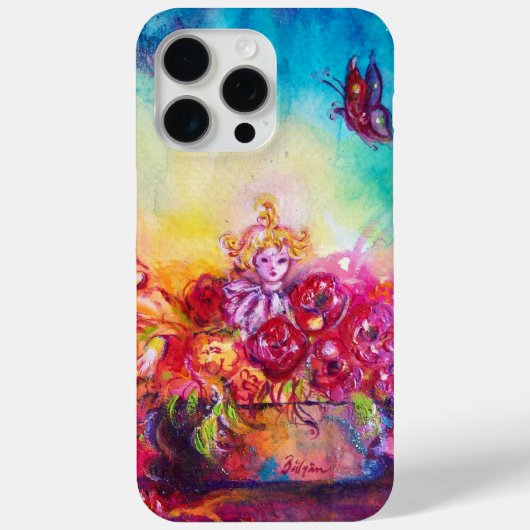 THUMBELINA, FLOWER BASKET EN BUTTERFLES Case-Mate iPhone CASE (Achterkant)