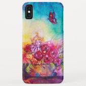THUMBELINA, FLOWER BASKET EN BUTTERFLES Case-Mate iPhone CASE (Achterkant)
