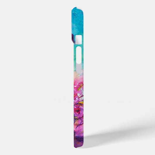 THUMBELINA, FLOWER BASKET EN BUTTERFLES Case-Mate iPhone CASE (Achterkant / Links)