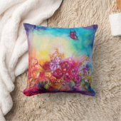 THUMBELINA, FLOWER BASKET EN BUTTERFLES KUSSEN (Deken)