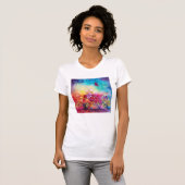THUMBELINA, FLOWER BASKET EN BUTTERFLES T-SHIRT (Voorkant volledig)