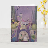 Thumbelina Kaart (Gele Bloem)